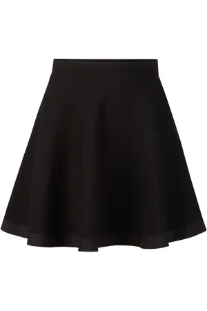 Nina Ricci Flared Plated Mini Skirt