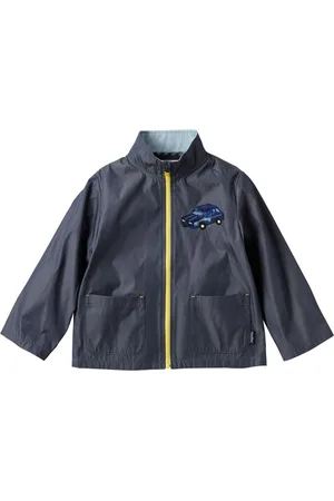 Familiar Car-embroidered bomber jacket