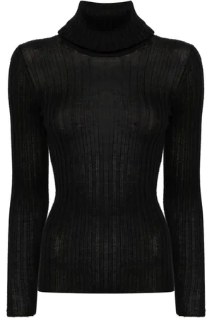 CHANEL 1997 ribbed cashmere-silk jumper