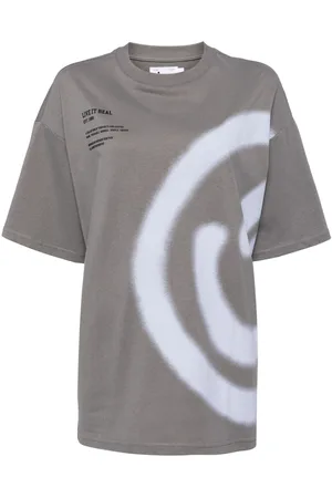 Izzue Smiley-print cotton T-shirt
