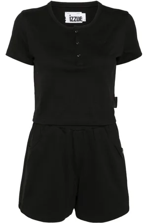 Izzue Logo-embroidered cotton T-shirt