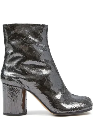 Maison Margiela Tabi 80mm leather ankle boots