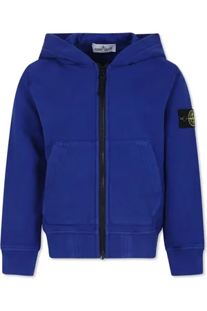 Stone Island Compass-badge cotton hoodie