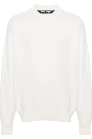 Palm Angels Monogram-print crew-neck jumper