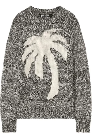 Palm Angels Palm mélange-effect jumper