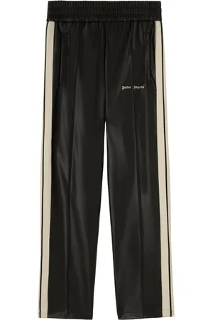 Palm Angels Logo-embroidered straight-leg track pants