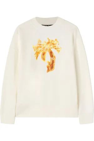 Palm Angels Burning Palm cotton sweatshirt