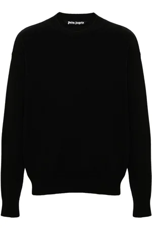 Palm Angels Monogram-print crew-neck jumper