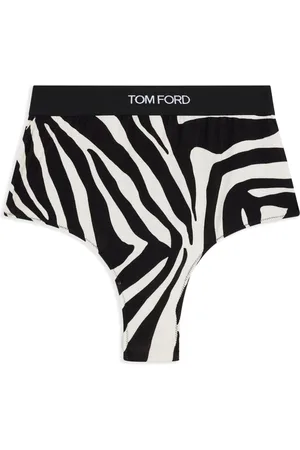 Tom Ford Zebra print high-rise briefs
