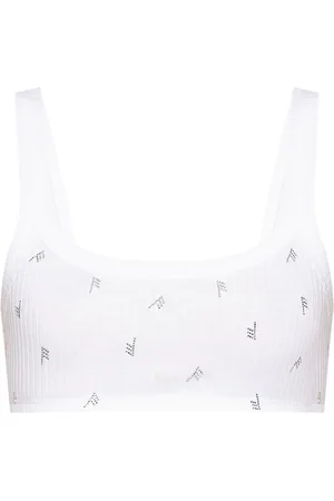 The Attico All-Over Print Logo Top