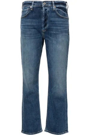 Citizens of Humanity Jolene high-rise slim-cut jeans