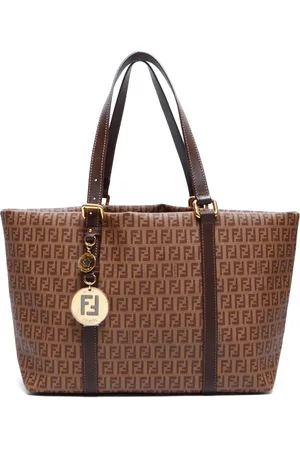 Fendi Zucchino canvas tote bag