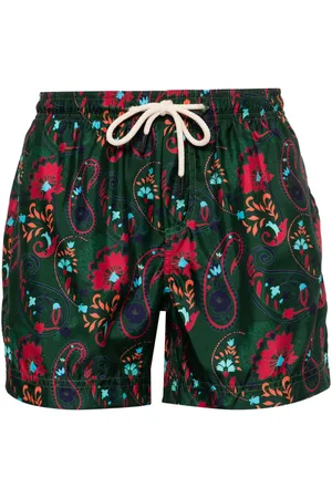 PENINSULA SWIMWEAR Casablanca paisley-print swim shorts