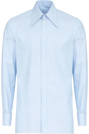 Maison Margiela Oversized-collar cotton shirt