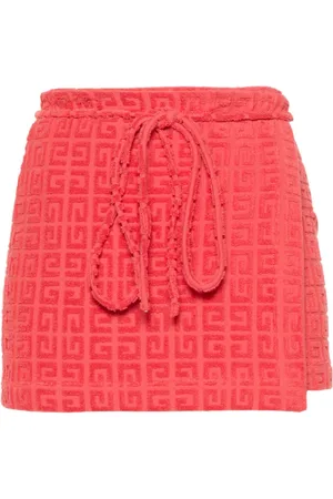 Givenchy 4G-motif wrap-design skirt