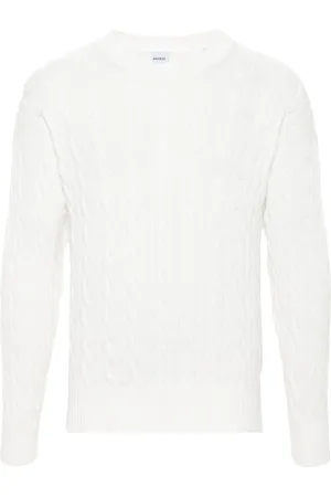 Aspesi Cable-knit cotton jumper