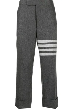 Thom Browne Low-rise drop-crotch tailored trousers