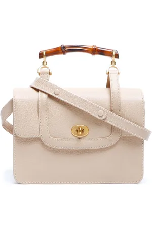 Gucci Bamboo leather shoulder bag