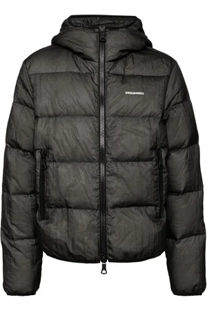 Dsquared2 Kaban grid-pattern puffer jacket