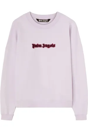 Palm Angels Logo-print cotton sweatshirt
