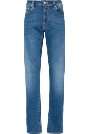 sartoria tramarossa Michelangelo low-rise straight-leg jeans