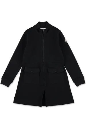 Moncler Logo-patch cotton-blend dress