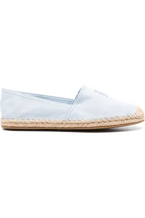 Tommy Hilfiger Logo-embroidered cotton espadrilles