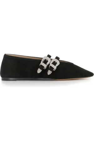 Le Monde Beryl Claudia buckled ballerina shoes