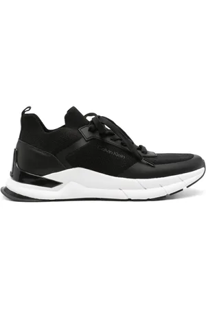 Calvin Klein Logo-print mesh sneakers