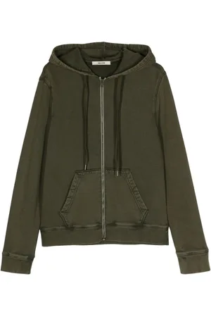 Zadig & Voltaire Sonny logo-print zip-up hoodie