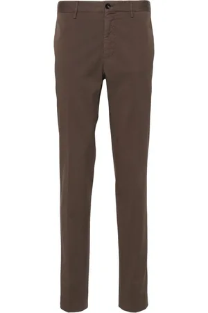 Incotex Mid-rise chino trousers
