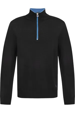 Paul Smith Half-zip merino jumper