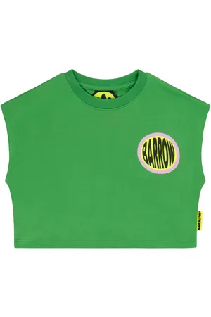 BARROW Logo-print sleeveless T-shirt