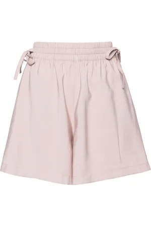 Izzue High-rise wide leg shorts
