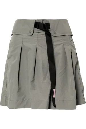 Musium Div. Belted waist mini-shorts