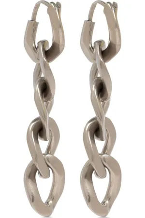Maison Margiela Curb-chain drop earrings