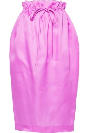 Khaite The Ember silk skirt