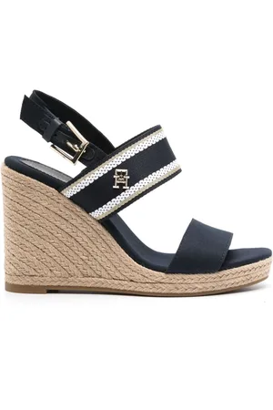 Tommy Hilfiger 105mm logo-plaque espadrilles