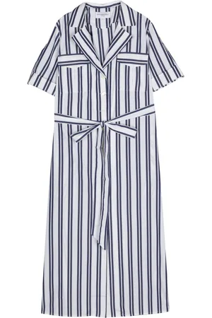 Evi Grintela Striped maxi shirtdress