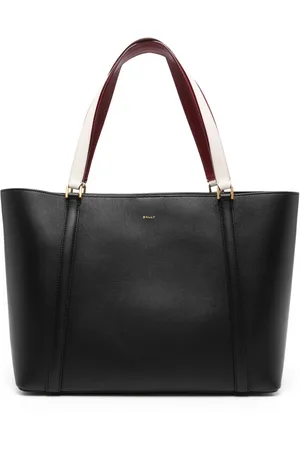 Bally Code leather tote bag