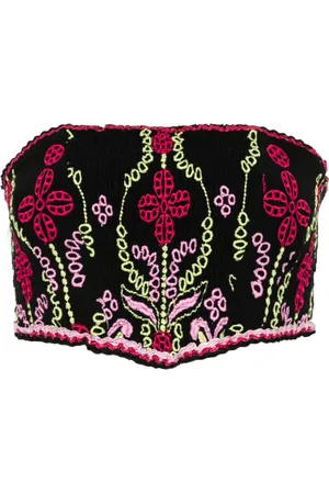 CHARO RUIZ IBIZA Brooke embroidered top