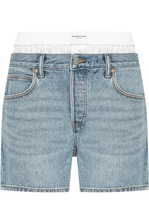 Alexander Wang Layered denim shorts