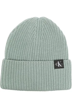 Calvin Klein Logo-patch knitted beanie