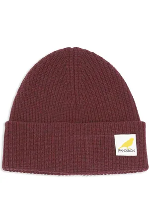 J.W.Anderson Logo-patch beanie
