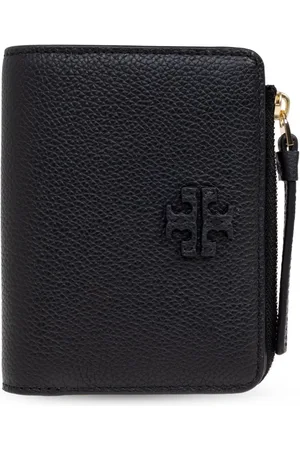 Tory Burch Logo-patch leather wallet