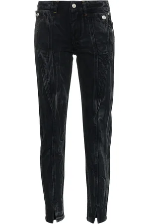 Givenchy Panel detail split hem jeans