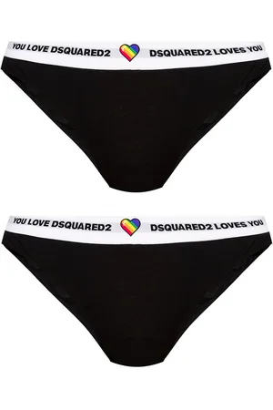 Dsquared2 Logo-waistband briefs (pack of two)