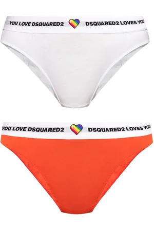 Dsquared2 Logo-waistband briefs (pack of two)