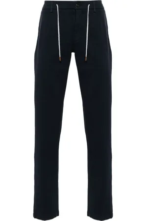 ELEVENTY Pleated tapered trousers