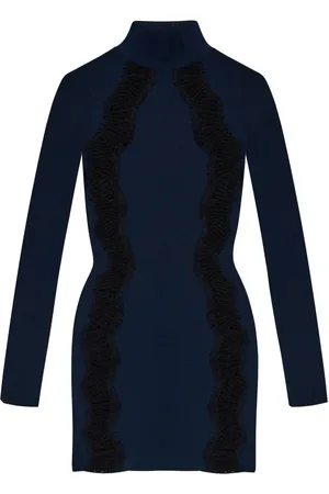 Stella McCartney Perforated-detailing mini dress